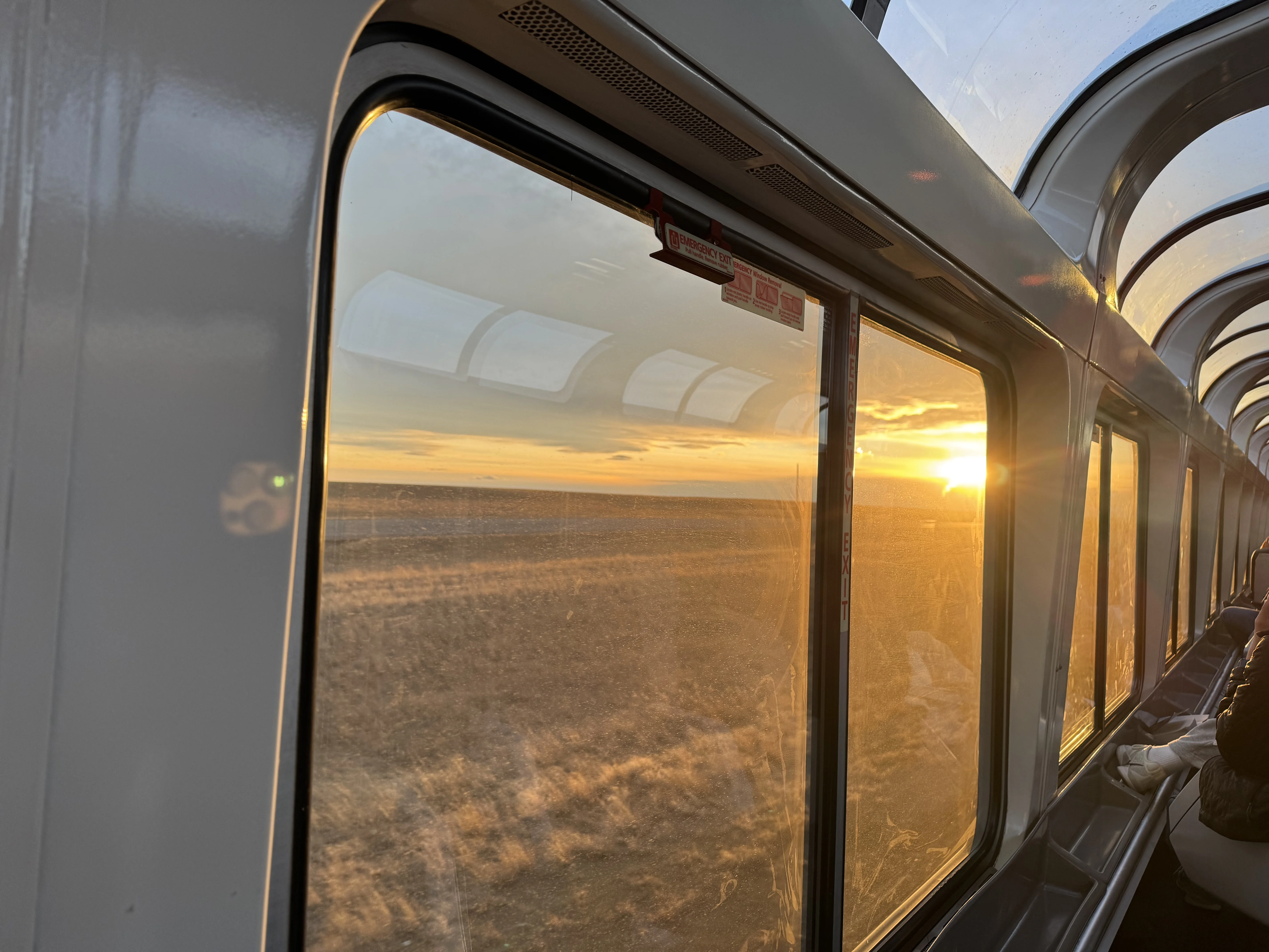 From the sightseer lounge